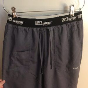 Gray Grey's Anatomy Scrub Bottoms